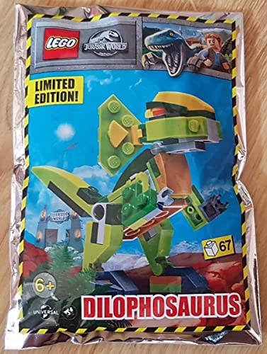 Amazon.com: Lego Jurassic World Dilophosaurus Foil Pack Set 122115